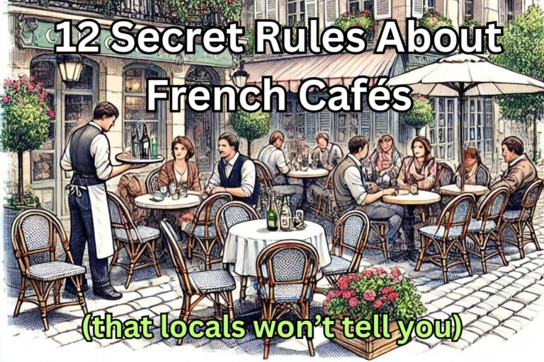 12 Astonishing Rules the Locals Don’t Want You to Know About French Cafés