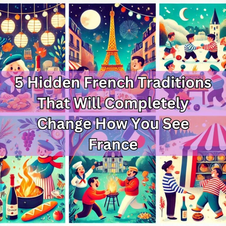 5 Hidden French Traditions That Will Completely Change How You See France