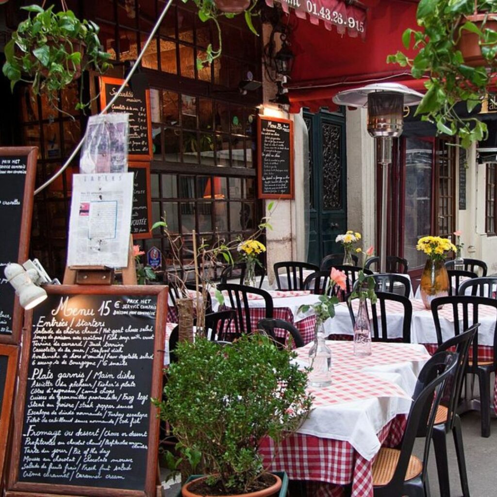 Restaurant rue Mouffetard à Paris