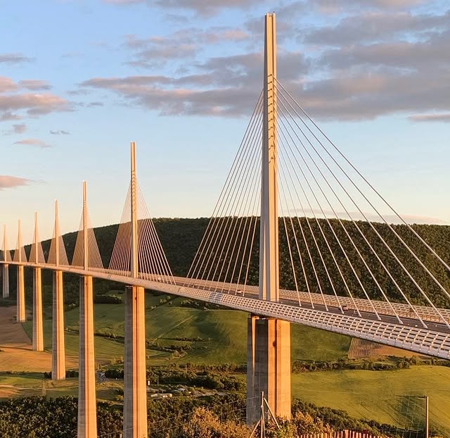 Millau Viaduct - IG post by @50statesandcounting