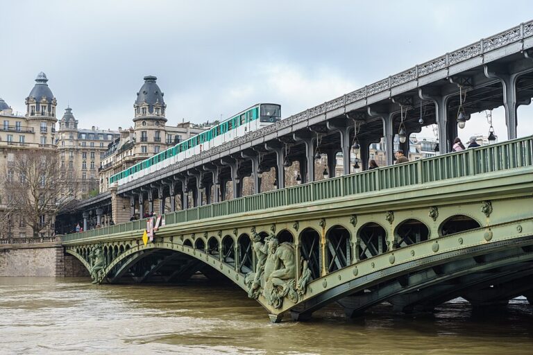 A Walk Across Pont de Bir-Hakeim, Paris