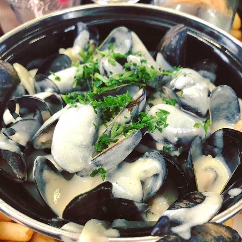 Moules crème - IF post by
@thespinettes