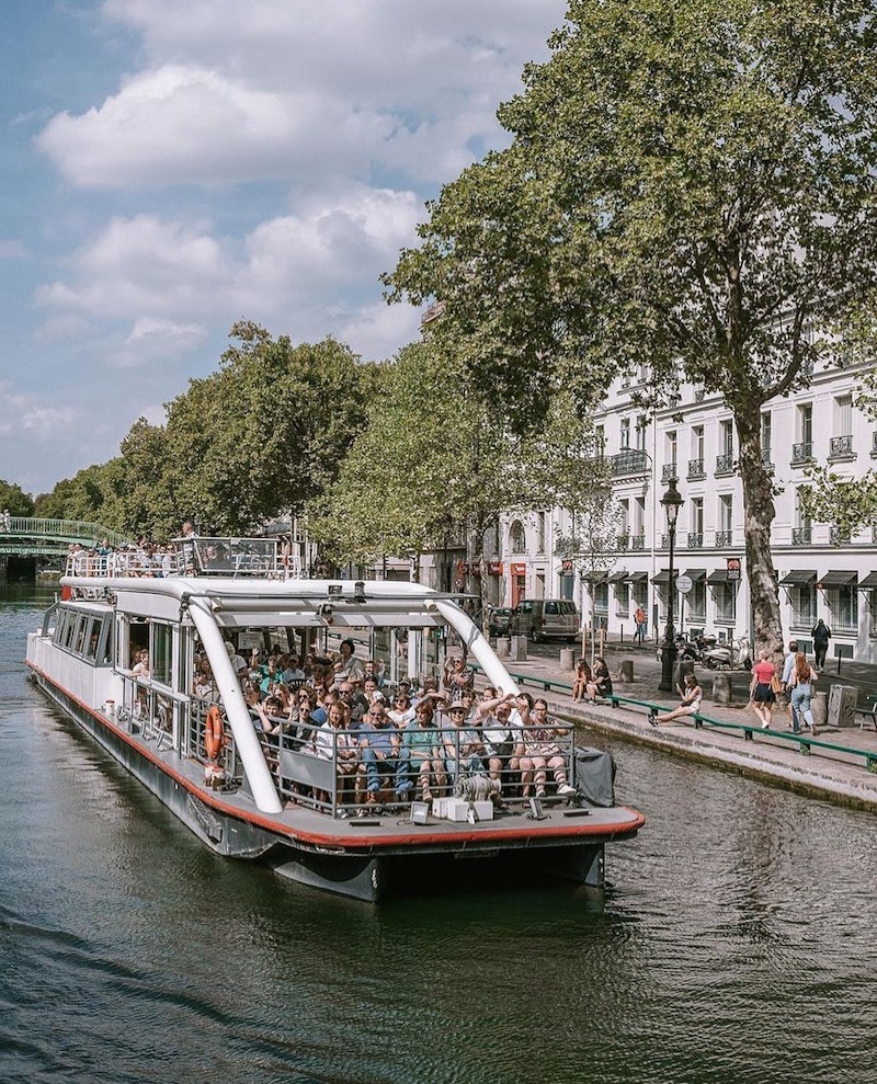Canal Saint-Martin - IG post by @canauxrama