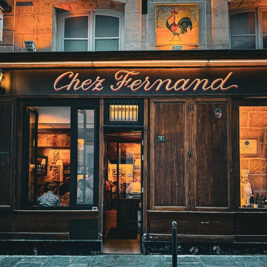 IG post by @chez_fernand_christine_