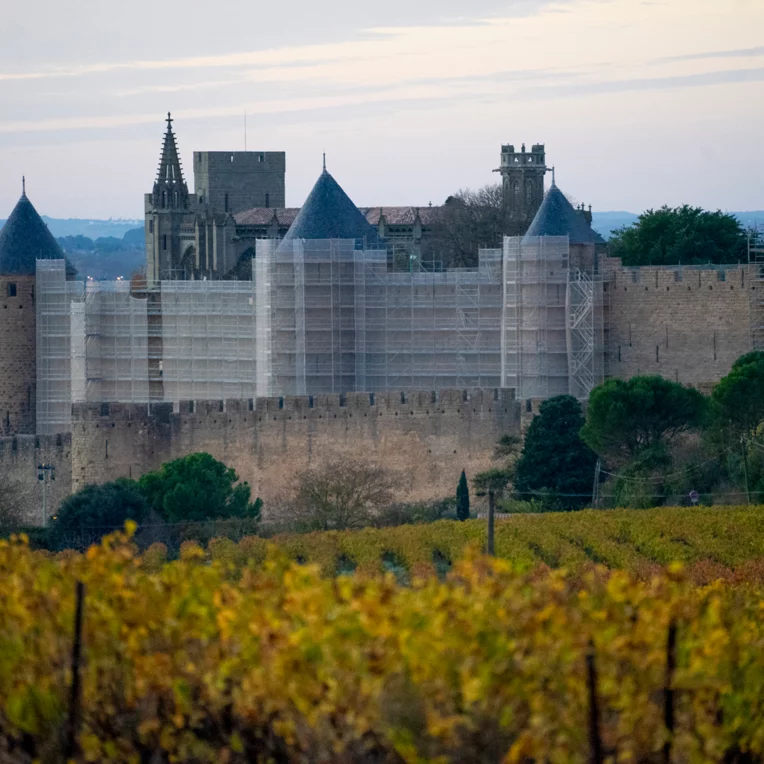 Remparts de Carcassonne restauration